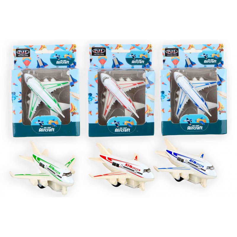 Flygplan 10 cm DC 3 olika färger