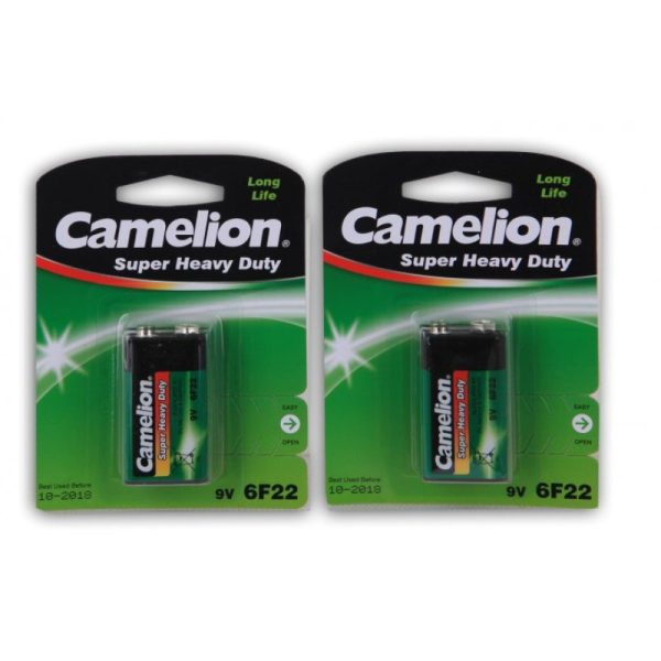 9 volts batteri Camelion Super Heavy Duty