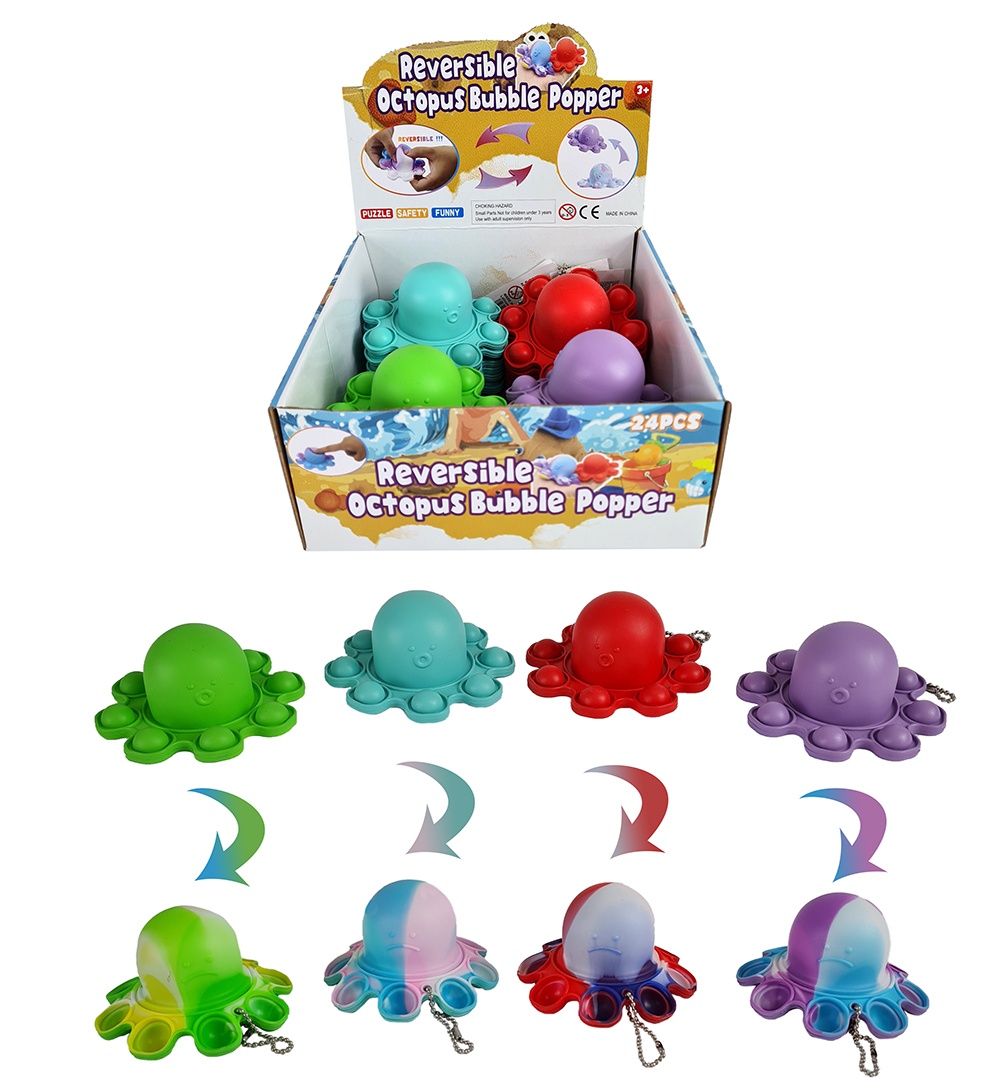 Octopus Pop sin stora nyckelring