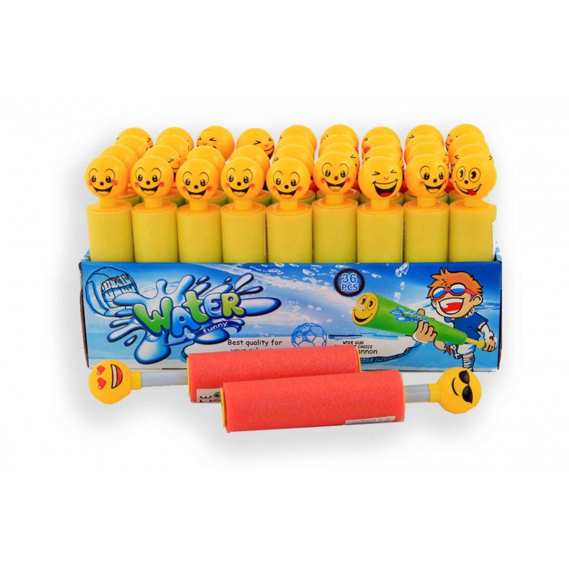 Vattenkanon roligt ansikte