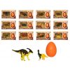 Dino 10 cm med ägg 12 olika