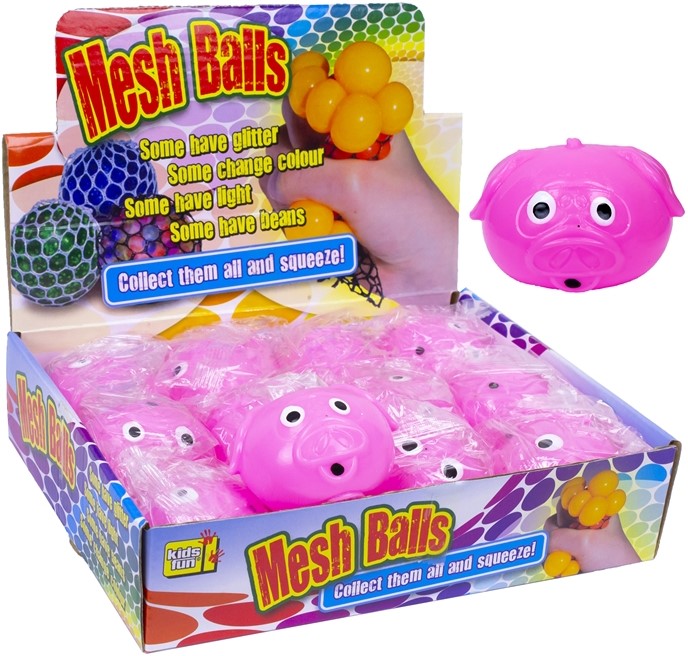 Splash Ball Gris 6cm i display (12)