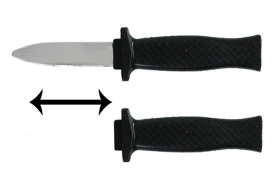 Trickkniv ca 12,5 cm
