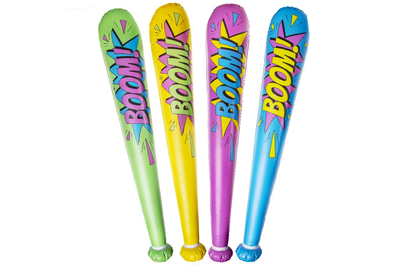 UPPBLÅSBAR FLADDERMUSHJÄLTE(INE) "BOOM