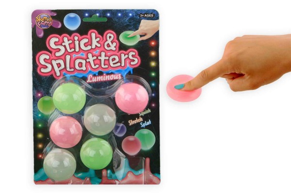 Magic fidget Sticky Balls glow in the dark