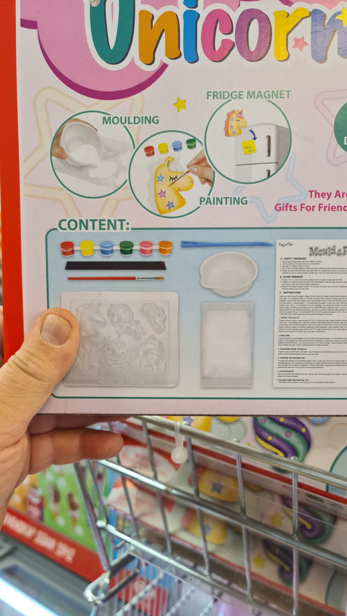 DIY KYLSMAGNET ENHÖRNING