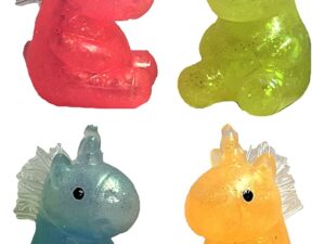 Enhörningssquishy antistressleksak, ca 10 cm