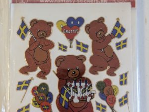 Klistermärken Björnar