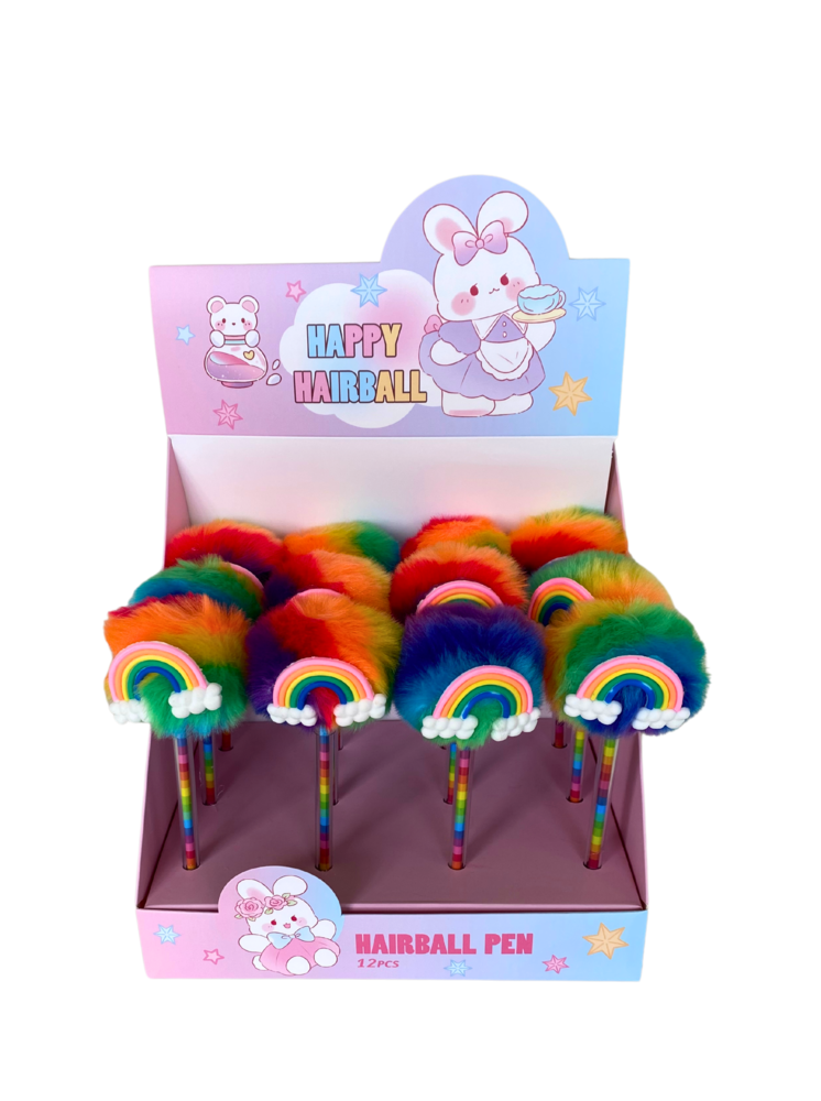 kulspetspenna regnbågsfärgad