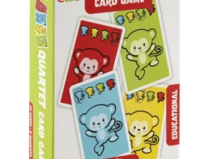 Spela och lär dig kvartett kortspel