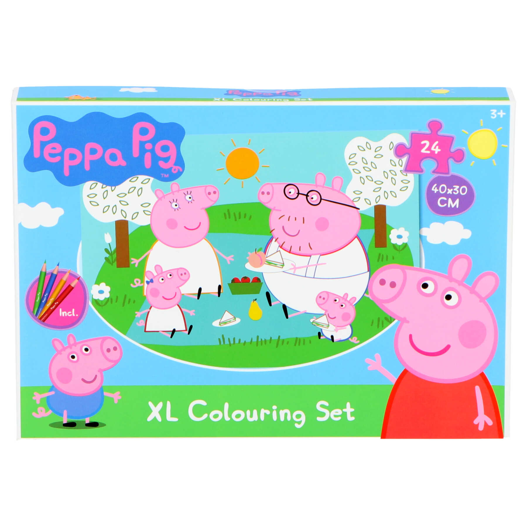 Peppa Gris-pussel för barn