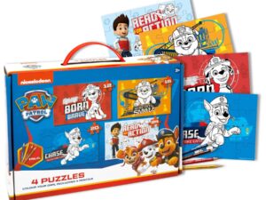 Paw Patrol Pussel 4-pack PAW