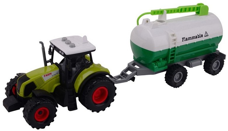 Traktor släpvagn + ljus och ljud