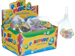 Playmax glaskulor 20 bitar i nät
