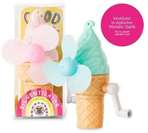 Trendhaus Good Feelings Glassfläkt 2 blandade 5x11,5cm