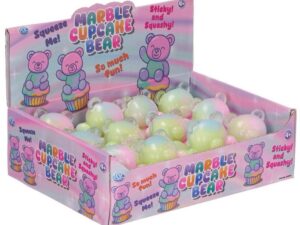 Fidget Marmor Cupcake Björn 5,5