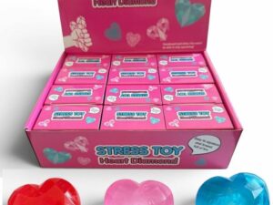 Squishy Hjärtsocker - 12 st