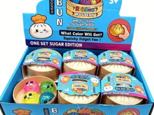 R-A7.2 TOY006-005 Squishy Mini Dumpling 4 st Sockerglitter - 12 st