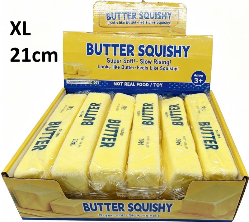 Squishy Smör Långsamjäsande XL 21cm