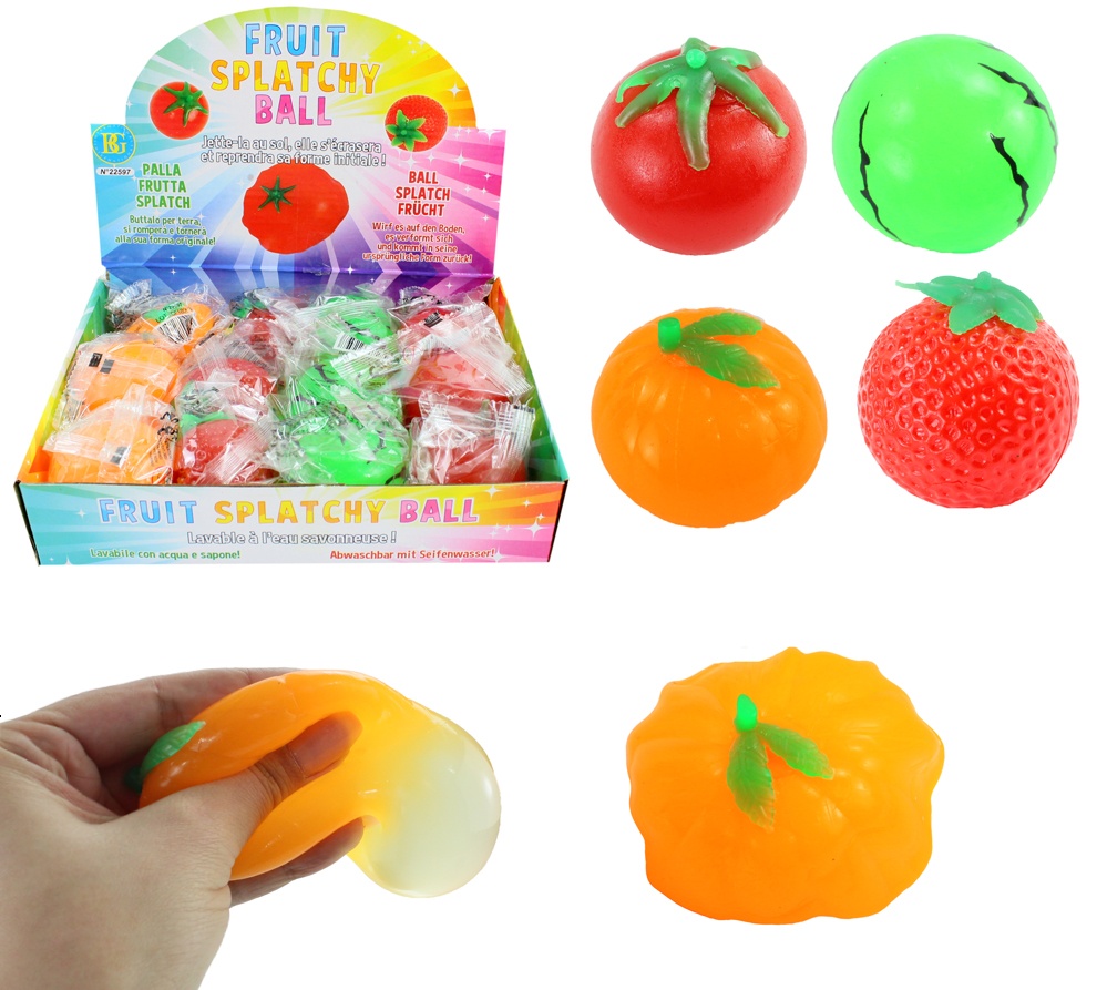 Vattenslimboll Frukt+Grönsaker blandad ca 6 cm