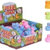 Pixel Duck 6x5cm 4 blandade