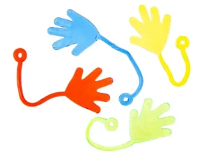 Klibbig Stretchig Hand Leksak