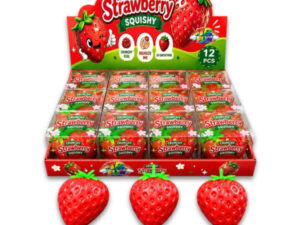 Viral Crunchy Jordgubbs Squishy 1×12