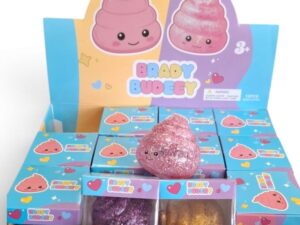 Socker Squishy Bajs Glitter