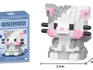 Mini-byggklossar Katt - 202 delar
